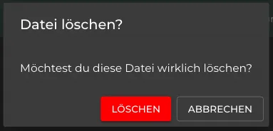 Datei löschen