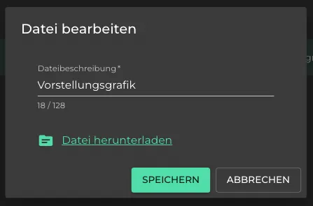 Datei bearbeiten