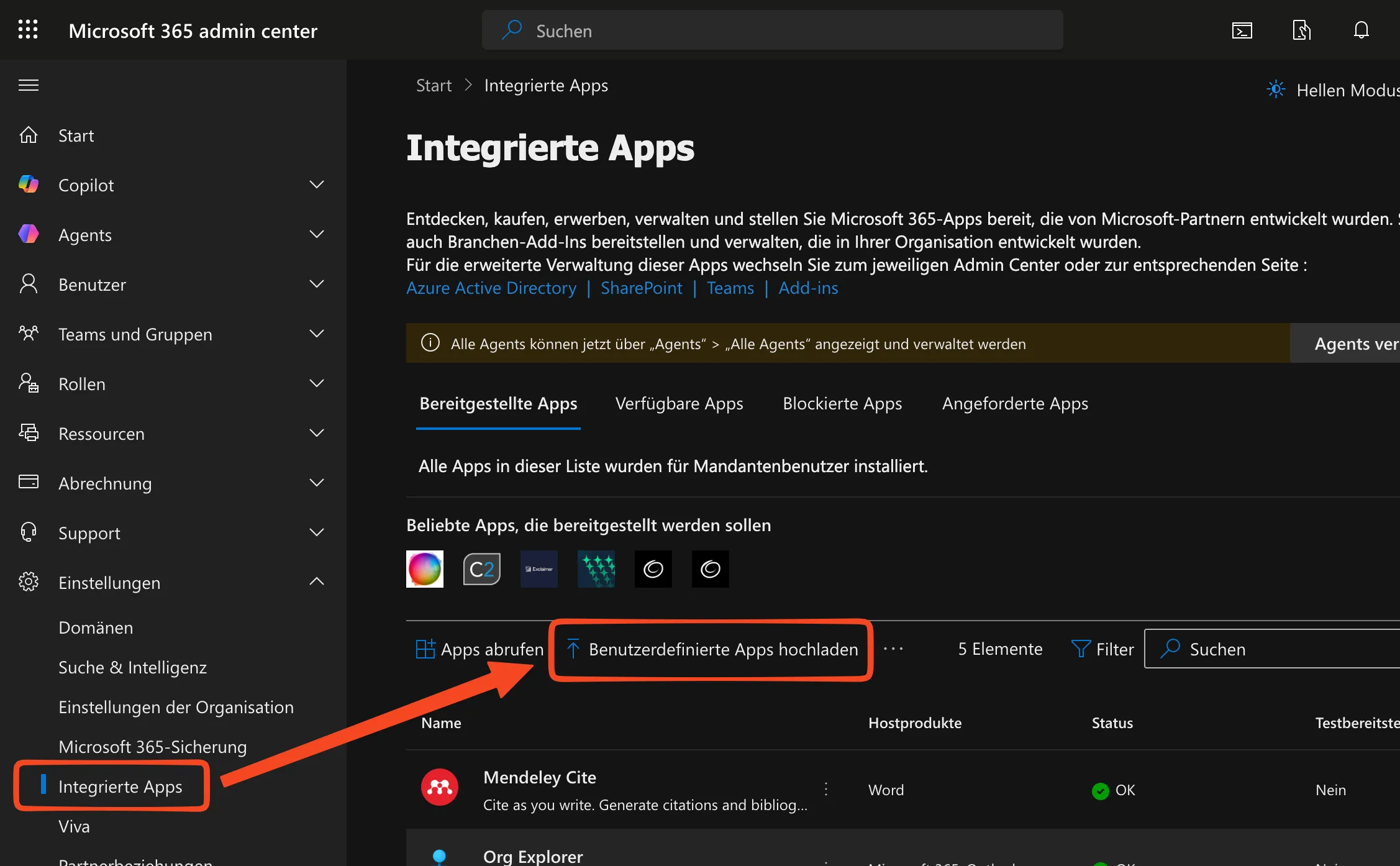 Microsoft 365 admin center